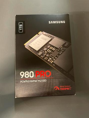 Samsung 980 Pro 1TB SSD beschikbaar voor biedingen
