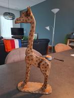 Houten giraffe, Huis en Inrichting, Ophalen of Verzenden, Gebruikt