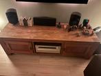 Teakhouten tv meubel, Ophalen
