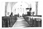 AK Eenrum - Interieur Ned. Herv. Kerk, 1940 tot 1960, Groningen, Ongelopen, Verzenden