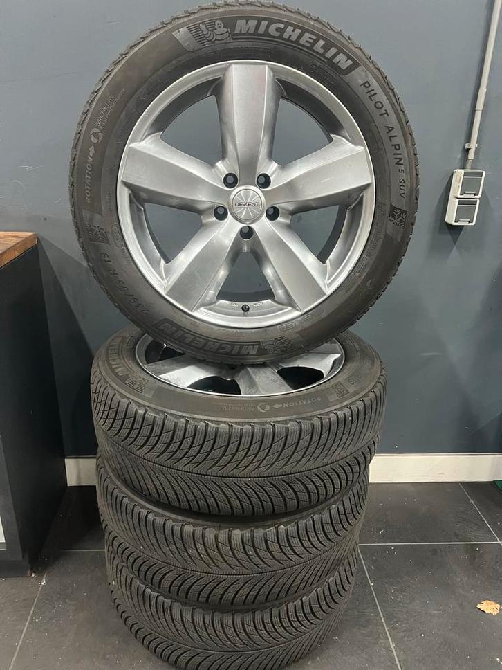 Michelin Winterbanden met Velgen Kia Sorento 19 inch, Auto-onderdelen, Banden en Velgen, Banden en Velgen, Winterbanden, 19 inch
