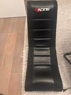 Zwarte Gaming Stoel, Huis en Inrichting, Stoelen, Kunststof, Gebruikt, Zwart, Ophalen of Verzenden