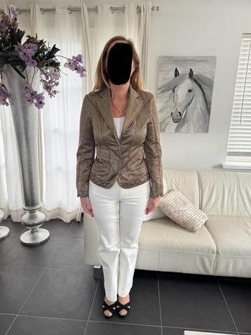 Goud beige Tuzzi blazer jasje 38 M NIEUW was €300! beschikbaar voor biedingen