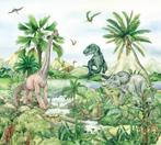 Dinosaurus behang Dinoland P4, Dinobehang, Muurdeco4kids, Verzenden, Nieuw, Wanddecoratie