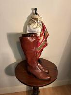 LORENZO MASIERO LEATHER LAARZEN COGNAC *39, Hoge laarzen, Overige kleuren, Verzenden, Zo goed als nieuw