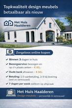 Leolux Pode Bankstel - Als Nieuw, Crème / camel, Verzenden, Tweepersoons, Leolux pode, Zo goed als nieuw