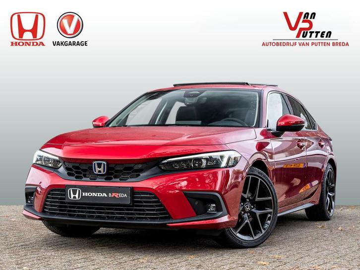 Honda Civic 2.0 Full Hybrid Advance Automaat | Let op: nu 3., Auto's, Honda, Te koop, Civic, ABS, Achteruitrijcamera, Adaptive Cruise Control