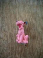 Disney Pluto poppetje roze zacht/rubber 5cm, Verzamelen, Disney, Gebruikt, Ophalen of Verzenden