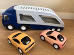 Speelgoed Vrachtwagen met auto (little likes), Kinderen en Baby's, Speelgoed | Speelgoedvoertuigen, Ophalen, Zo goed als nieuw