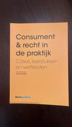 Consument & recht in de praktijk, Boeken, Ophalen, Zo goed als nieuw, Parviz Samim