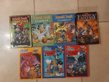 7 x Donald Duck History, Fantasy, Classic en Club beschikbaar voor biedingen