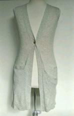 Theory 100% Cashmere overgooier mouwloos lang vest M 38 Grey, Kleding | Dames, Maat 38/40 (M), Verzenden, Zo goed als nieuw, Theory
