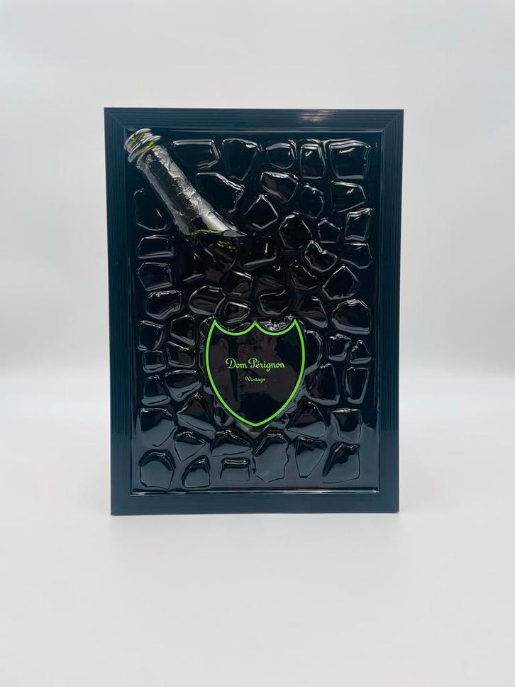 Dom Perignon Luminous Green Gebroken Fles Kunst, Antiek en Kunst, Kunst | Schilderijen | Modern, Ophalen of Verzenden