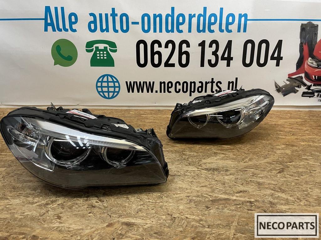 BMW F10 LCI XENON LED KOPLAMPEN ORIGINEEL, Ophalen of Verzenden, Gebruikt