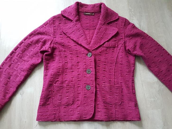 Sandwich dames jasje, vest jasje, Kleding | Dames, Jasjes, Kostuums en Pakken, Gedragen, Jasje, Maat 46/48 (XL) of groter, Roze