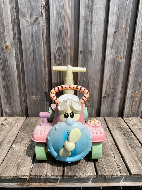 Chicco loopauto loopvliegtuig, Kinderen en Baby's, Speelgoed | Buiten | Voertuigen en Loopfietsen, Gebruikt, Loopvoertuig, Ophalen