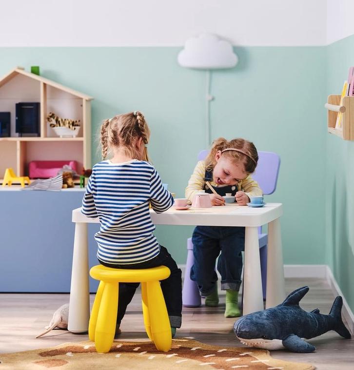 4x Gele Mammut Kinderkrukjes IKEA ., Kinderen en Baby's, Kinderkamer | Tafels en Stoelen, Zo goed als nieuw, Stoel(en), Ophalen of Verzenden
