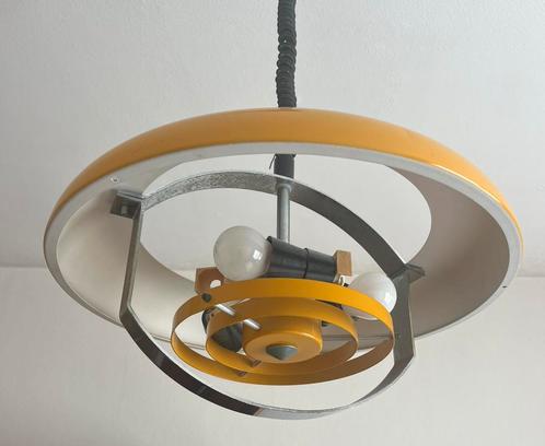 Brevetatto Spage Age hanglamp geel, Antiek en Kunst, Antiek | Lampen, Ophalen