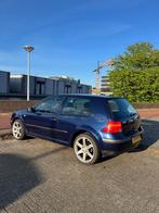 Volkswagen Golf 1.4 55KW 2001 Blauw (Metallic), Auto's, 47 €/maand, Origineel Nederlands, Te koop, 5 stoelen