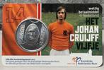 Johan Cruijff UNC coincard, Postzegels en Munten, Ophalen of Verzenden