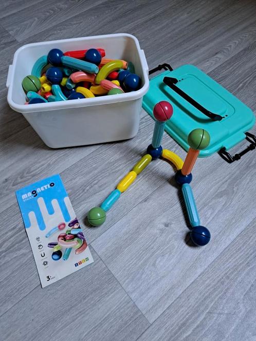Magnetic sticks.144 stuks., Kinderen en Baby's, Speelgoed | Bouwstenen, Nieuw, Overige merken, Ophalen of Verzenden
