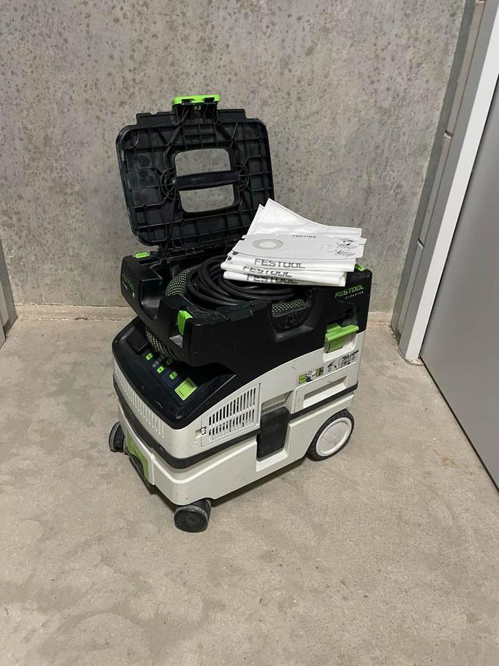 Festool CTL Mini Stofzuiger met Long Life Zak, Doe-het-zelf en Verbouw, Reinigingsmachines, Gebruikt, Waterstofzuiger, Ophalen of Verzenden