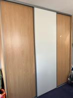 Grote inbouwkast met schuifdeuren, Huis en Inrichting, Ophalen, Gebruikt, 200 cm of meer, Grenenhout