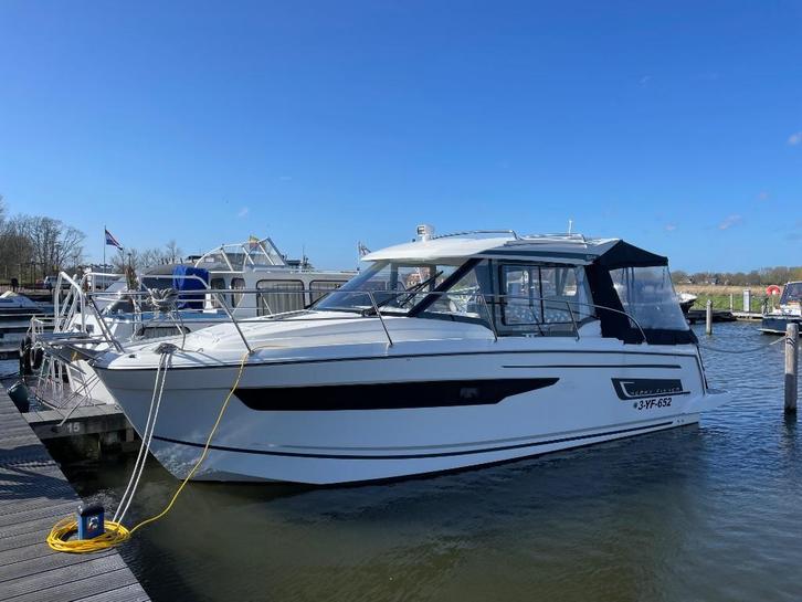 Boot Jeanneau Merry Fisher 895 (model 2021) 2 x Suzuki 175PK, Watersport en Boten, Motorboten en Motorjachten, Zo goed als nieuw