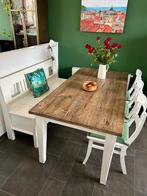 Landelijke Eetkamer tafel, Huis en Inrichting, Ophalen, Eikenhout, 50 tot 100 cm, Vijf personen of meer