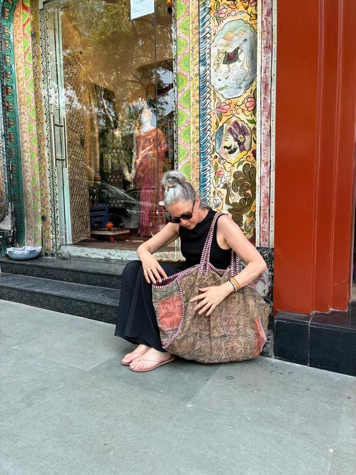 Vintage Kantha Quilt Yoga Tas Sari India, Tickets en Kaartjes, Kortingen en Cadeaubonnen, Eén persoon, Cadeaubon