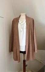 Jas suede (kunst) 40 L cognac bruin / blauw zwart grijs, Kleding | Dames, Ophalen of Verzenden, Zo goed als nieuw, Maat 38/40 (M)