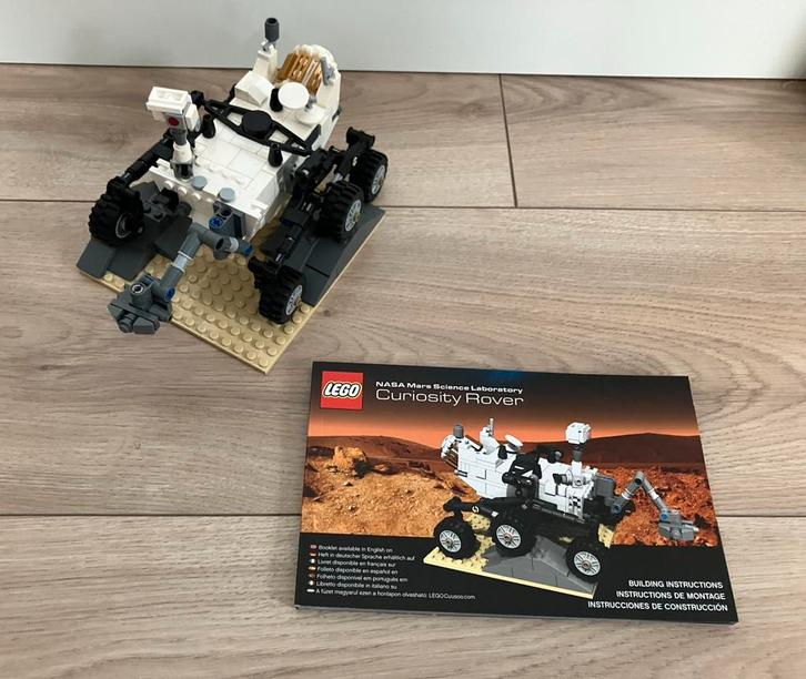 LEGO 21104 NASA Mars Science Laboratory Curiosity Rover, Kinderen en Baby's, Speelgoed | Duplo en Lego, Zo goed als nieuw, Lego