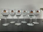 6 Leffe Bierglazen, Ophalen of Verzenden, Zo goed als nieuw, Glas of Glazen