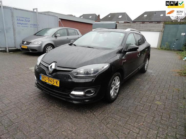 Renault Mégane Estate 1.2 TCe Limited (KM 182584 NAP NAVI C, Auto's, Renault, Bedrijf, Te koop, Mégane, ABS, Airbags, Airconditioning