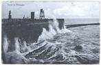 963796 Vlissingen Storm 1916 Zeeland Gelopen met postzegel, Verzamelen, Ansichtkaarten | Nederland, Ophalen of Verzenden, Voor 1920
