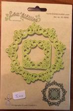 Leane creatief. 2 delige snijmal set, Hobby en Vrije tijd, Ophalen of Verzenden, Zo goed als nieuw, Overige thema's, Pons of Mal