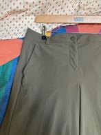 Khaki groene travelstof broek van TKY mt 42, Maat 42/44 (L), Ophalen of Verzenden, Zo goed als nieuw, Lang