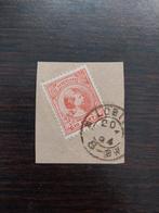 kleinrondstempel #Lobit# op nvph 37 op briefstukje, Verzenden, T/m 1940, Gestempeld