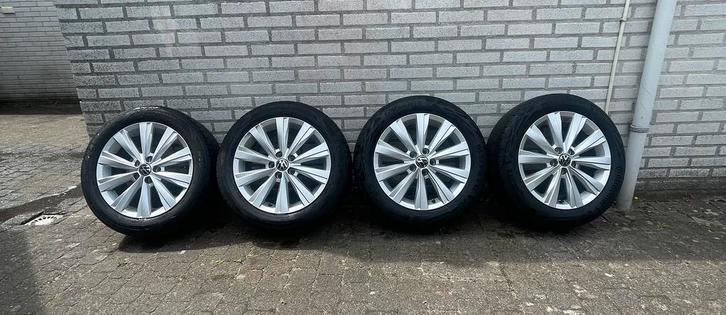 Volkswagen velgen met zomerbanden – 195/55 R16 V XL, Auto-onderdelen, Overige Auto-onderdelen, Seat, Volkswagen, Skoda, Ophalen
