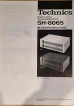 Handleiding Technics SH-8065, Ophalen of Verzenden