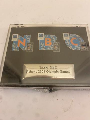NBC Team Athene 2004 Olympische Spelen Speldjes Set beschikbaar voor biedingen