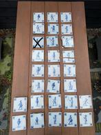 27 Delfts blauwe tegels, Ophalen