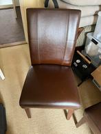 Eettafel stoelen, Huis en Inrichting, Stoelen, Ophalen, Gebruikt, Bruin, Vier