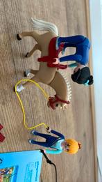 Playmobil - 6933 - Voltige team met paard, Kinderen en Baby's, Speelgoed | Playmobil, Ophalen of Verzenden, Gebruikt, Complete set