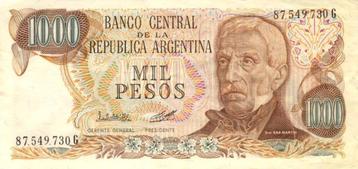 Bankbiljet - Argentinie - 1000 pesos beschikbaar voor biedingen