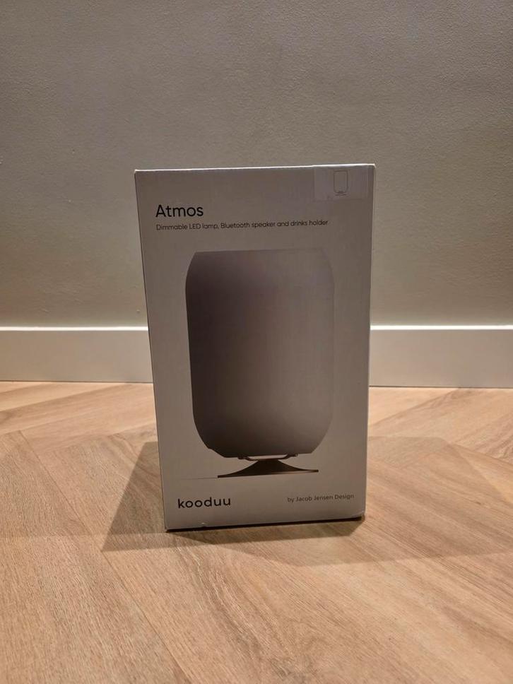 Kooduu Atmos: Wijnkoeler, Lamp & Speaker in 1, Tuin en Terras, Buitenverlichting, Nieuw, Overige typen, Kunststof, Ophalen
