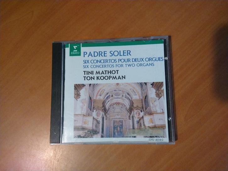 CD Padre Soler – Tini Mathot, Ton Koopman, Cd's en Dvd's, Cd's | Klassiek, Zo goed als nieuw, Orkest of Ballet, Barok, Ophalen of Verzenden
