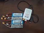 Lipo Batterijen accu's Inclusief lader, Ophalen of Verzenden, Gebruikt