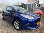Ford Fiesta 1.0 EcoBoost Sport ST-line, airco, elec pakket,, Voorwielaandrijving, Blauw, 23 km/l, Origineel Nederlands