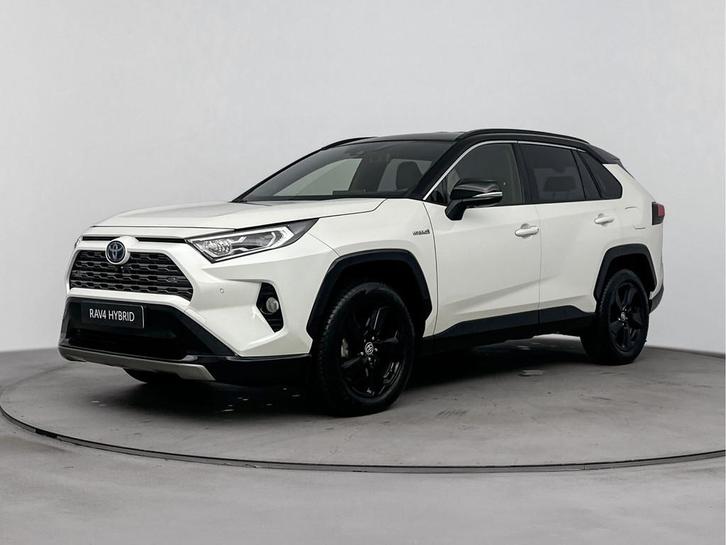 Toyota RAV4 2.5 Hybrid AWD Bi-Tone | Apple Carplay & Android, Auto's, Toyota, Bedrijf, Te koop, Rav4, 360° camera, 4x4, ABS, Achteruitrijcamera